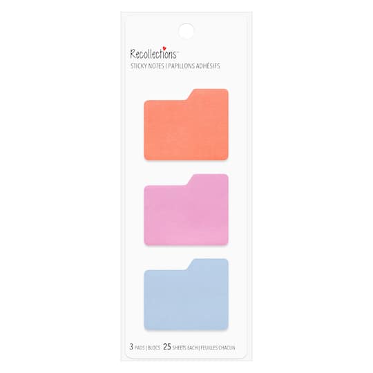 Bright Solid Tab Planner Sticky Notes by Recollections™